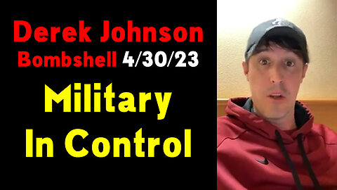 Derek Johnson "Scare Event Necessary" > Military In Control