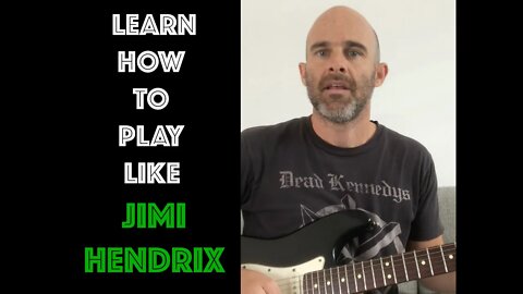 Play Guitar Like Jimi Hendrix! - 5 Minute Mini Lesson - Advanced Guitar Players