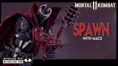 McFarlane Toys Mortal Kombat 11 Spawn Figure (Mace Version) @The Review Spot