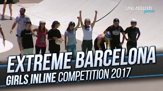 Girls Inline Skating at Extreme Barcelona 2017