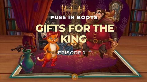 Gifts for the king | Puss In Boots episode 1 | English stories | stories in English