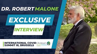 Interview with Dr. Robert Malone at the International Covid Summit III | European Parliament 2023