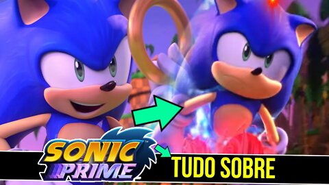 Tudo sobre o NOVO Sonic Prime e Sonicverso na Netflix #shorts