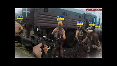 Ukrainian Nationalists From The 'KRAKEN' Regiment Surrendered To The Russian Army In KHARKIV OBLAST