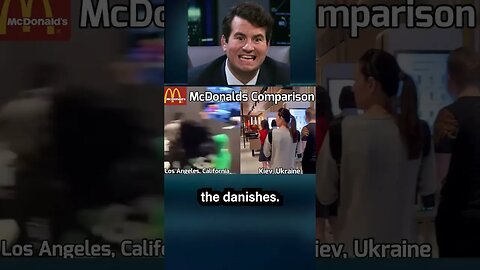 SHOCKING: Comparing McDonalds in Los Angeles vs Ukraine