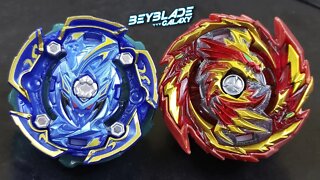 NAKED SPRIGGAN .Pr.Om TEN vs MASTER DIABOLOS .Gn - Beyblade Burst ベイブレードバースト