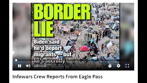 Eagle Pass Where Biden’s Border Invasion Has Been Stalled