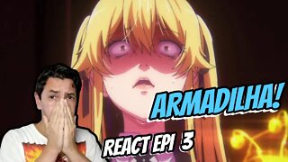 REACT - Kakegurui Twin Episódio 3 Reaction