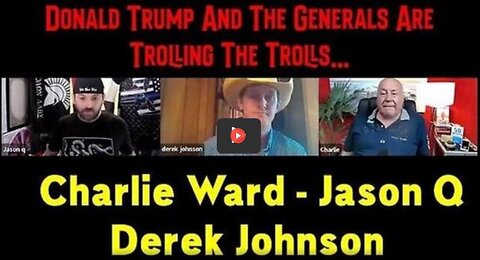 Derek Johnson & Charlie Ward & Jason Q - Donald Trump Returns!!*