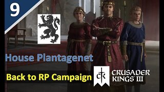 Our Mortal Coil & Reunification of Crowns l Crusader Kings 3 l House Plantagenet (Anjou) l Part 9