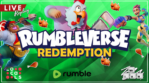 LIVE Replay: Playing Rumbleverse Exclusively on Rumble and Locals!
