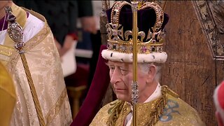 The Moment King Charles III Was Crowned