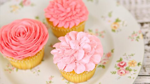 Copycat Recipes Amazing Buttercream Flower Cupcakes - CAKE STYLECooking Recipes Food Recipes Health.