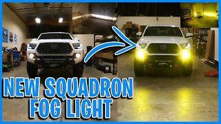 How to install a Baja Design Fog Lights on a 2022 Toyota Tacoma eps15 Super bright yellow fog lights