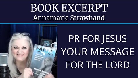 Book Excerpt: PR for Jesus Your Message For The Lord
