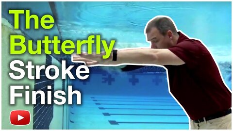 How to Swim Faster - The Butterfly Stroke Finish - Coach McGee Moody