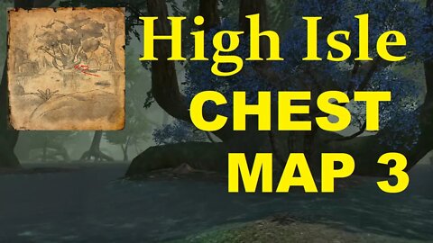 ESO HIGH ISLE Treasure Map 3 Location! - (Guide) Elder Scrolls Online