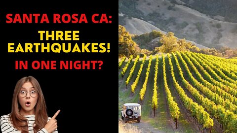 Santa Rosa California Earthquakes Today - Breaking News