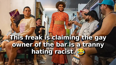 LGBTQ Crowd Now Boycotting Gay Bar Over Owner Stopping Tranny From Flying His Freak Flag on Stage