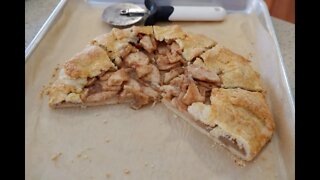 Rustic French Apple Tart