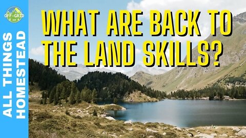 What are back to the land skills? What skills do homesteaders need? // Homesteading Vlog
