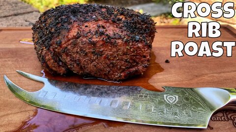 Smoked Beef Cross Rib Roast with the Slow N Sear | Weber Kettle Grill