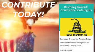 HELP RIVERSIDE CITIZENS RESTORE OUR ELECTIONS! LINK INCLUDED!