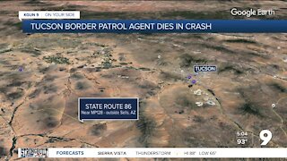 Tucson sector border patrol agent dies in crash near Sells