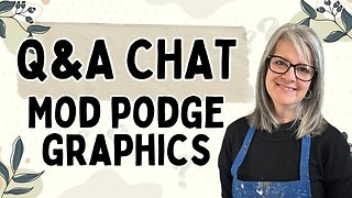 Mastering Mod Podge / Live Q&A for Perfect Sign Making Techniques