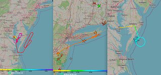 UNUSUAL MILITARY PLANE ACTIVITY-USA COASTLINE? CREDIBLE THREAT? LASERS TO UKRAINE?*NUKES ON MOVE*