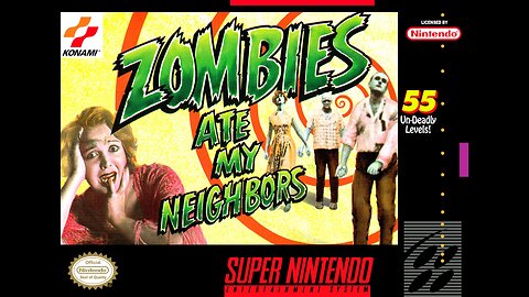 Zombies Ate My Neighbors (1993, SNES, Sega Genesis, PC) Full Playthrough