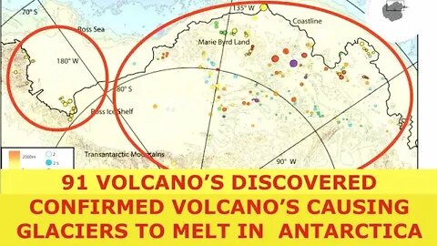 Confirmed, Volcanos Causing Glaciers and Ice Sheets to Melt in Antarctica, Latest