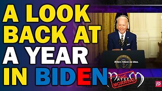 An EMBARASSING first year for the Biden administration that even the MEDIA can't keep covering up.