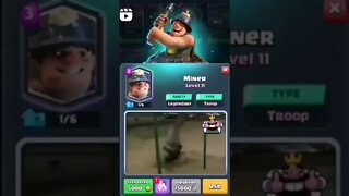 MINER #shorts #clashroyal #clash #clashroyale #royale #supercell