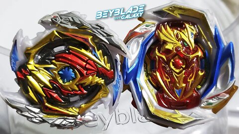 ZWEI DIABOLOS .St.Bl vs IMPERIAL ACHILLES .St.Ds' - Beyblade Burst ベイブレードバースト