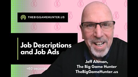 Job Descriptions and Job Ads