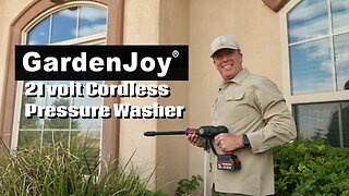 GardenJoy 21v Cordless Pressure Washer