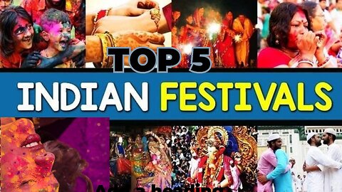 Top 5 Incredible Cultural Festivals in India | Explore India's Rich Heritage"