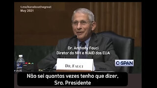 Dr. Fauci mentiu sobre não ter financiado pesquisas do Coronavírus no laboratório chinês