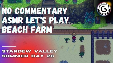 Stardew Valley No Commentary - Family Friendly Lets Play on Nintendo Switch - Summer Day 26