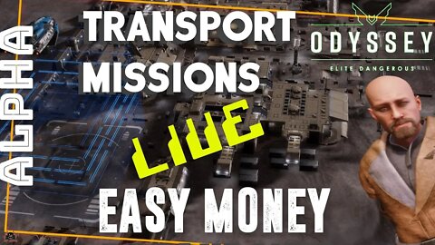 Elite Dangerous Odyssey Transport Missions