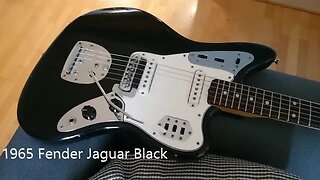 Guitar Demo 1965 Fender Jaguar Black