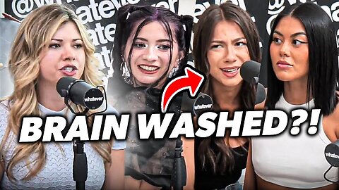 MAGA Girl Gets Called "Brain Washed" For NOT Being A Feminist?!