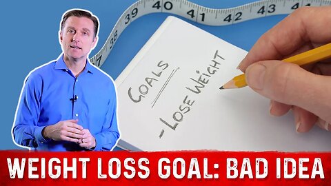Why Having a Weight Loss Goal Is A Bad Idea? – Dr. Berg
