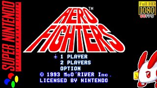 Aero Fighters: Rabio - Super Nintendo (Full Game Walkthrough)