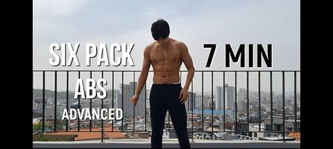 7 MIN SIX PACK WORKOUT AT HOME | 6 PACK ABS 식스팩 7분 복근 운동 홈 루틴