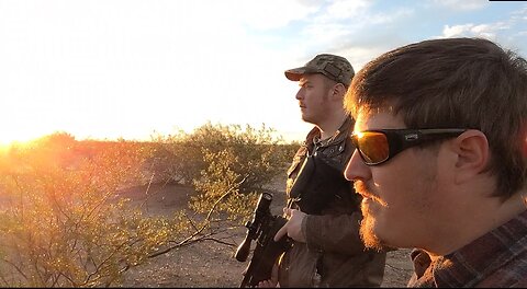 Arizona Rabbit Hunting On New Years Eve!