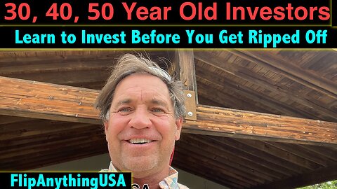 For Investors 30, 40, 50 Year Old