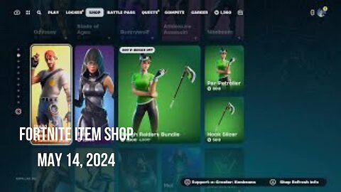 Fortnite Item Shop|May 14, 2024