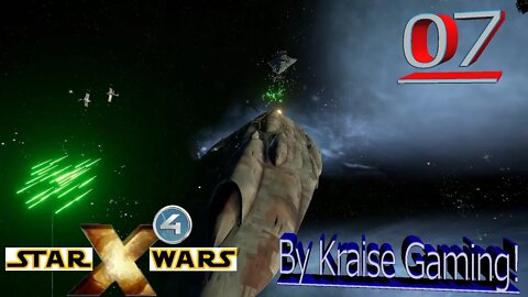 Ep:07 - No Defending The Defenseless! - X4 - Star Wars: Interworlds Mod 0.55 - By Kraise Gaming!